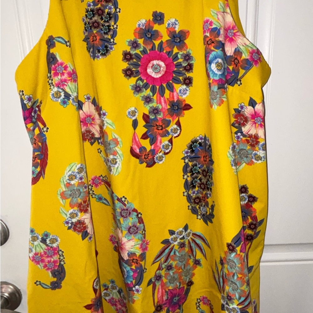 Anthropologie Maeve Sunniva floral print mini shift dress medium - Picture 1 of 4